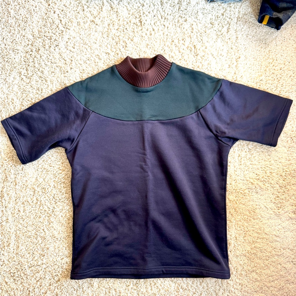 Kolor mock neck short sleeve size 3